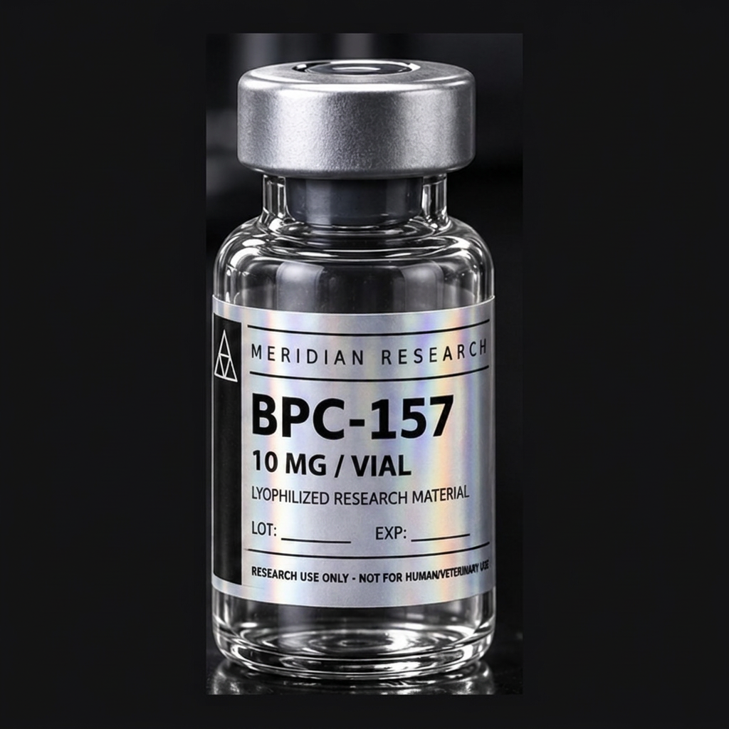 BPC-157 lyophilized research vial, Peptides category