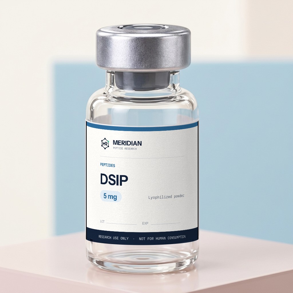DSIP lyophilized research vial, Peptides category
