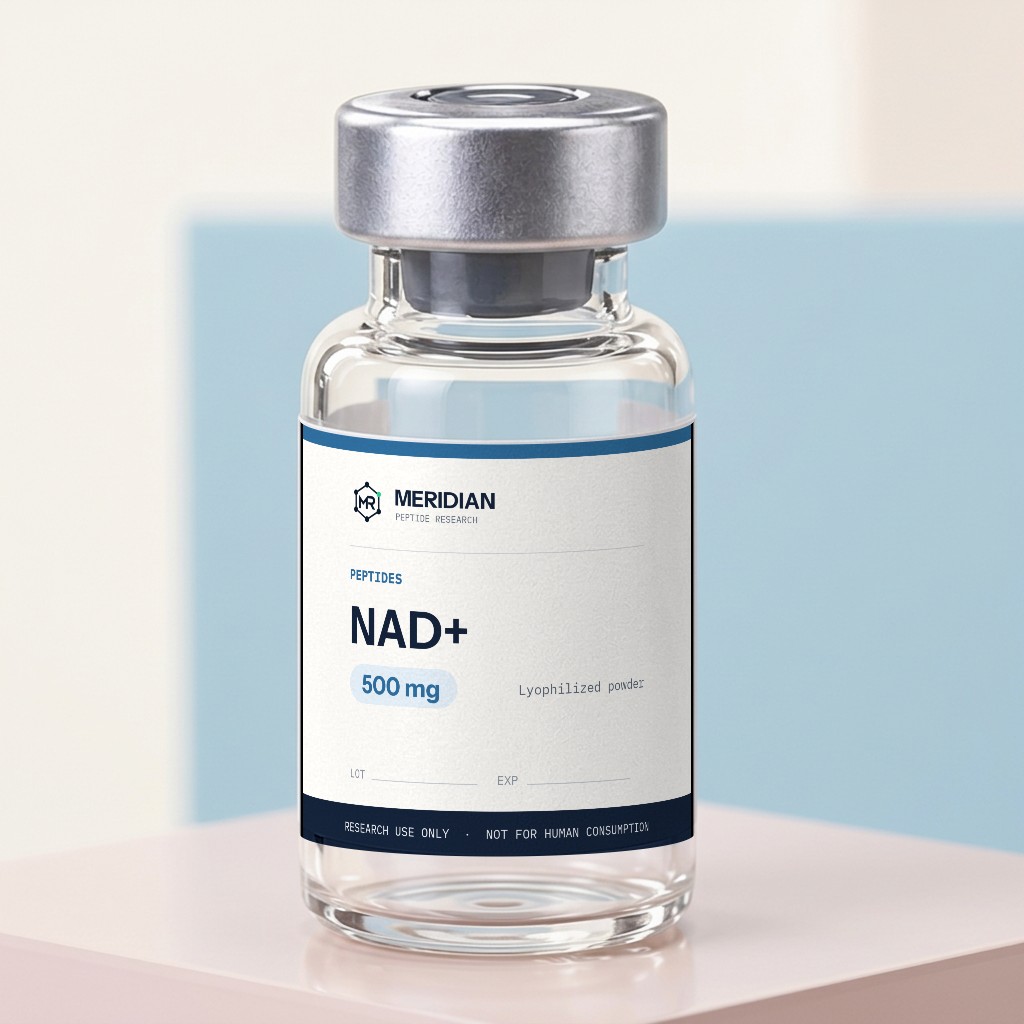 NAD+ lyophilized research vial, Peptides category