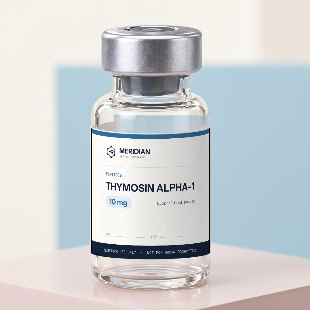 THYMOSIN ALPHA-1 lyophilized research vial, Peptides category